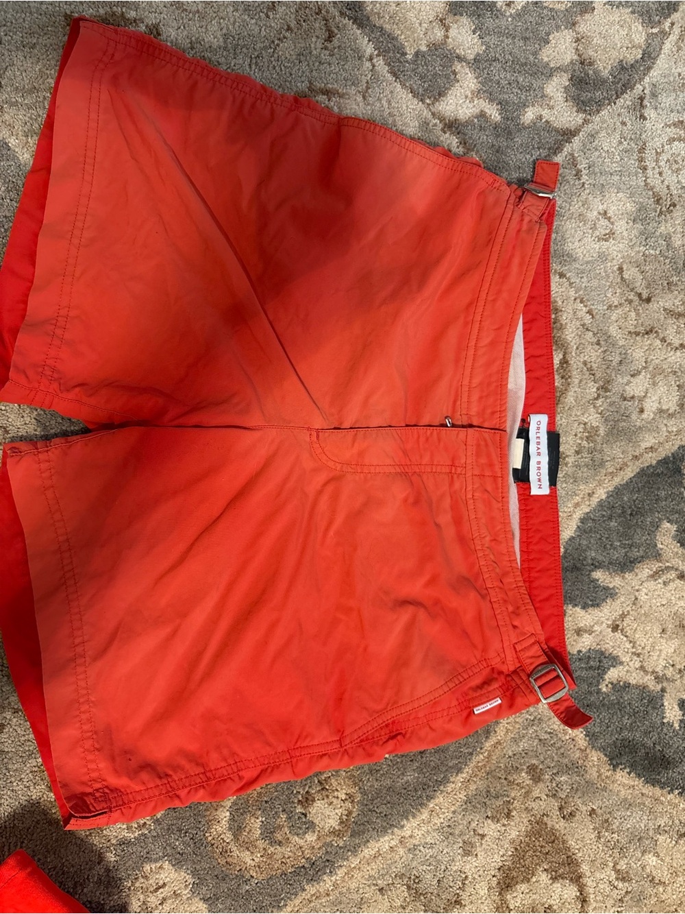 Orlebar Brown Men’s Orange Swim Shorts